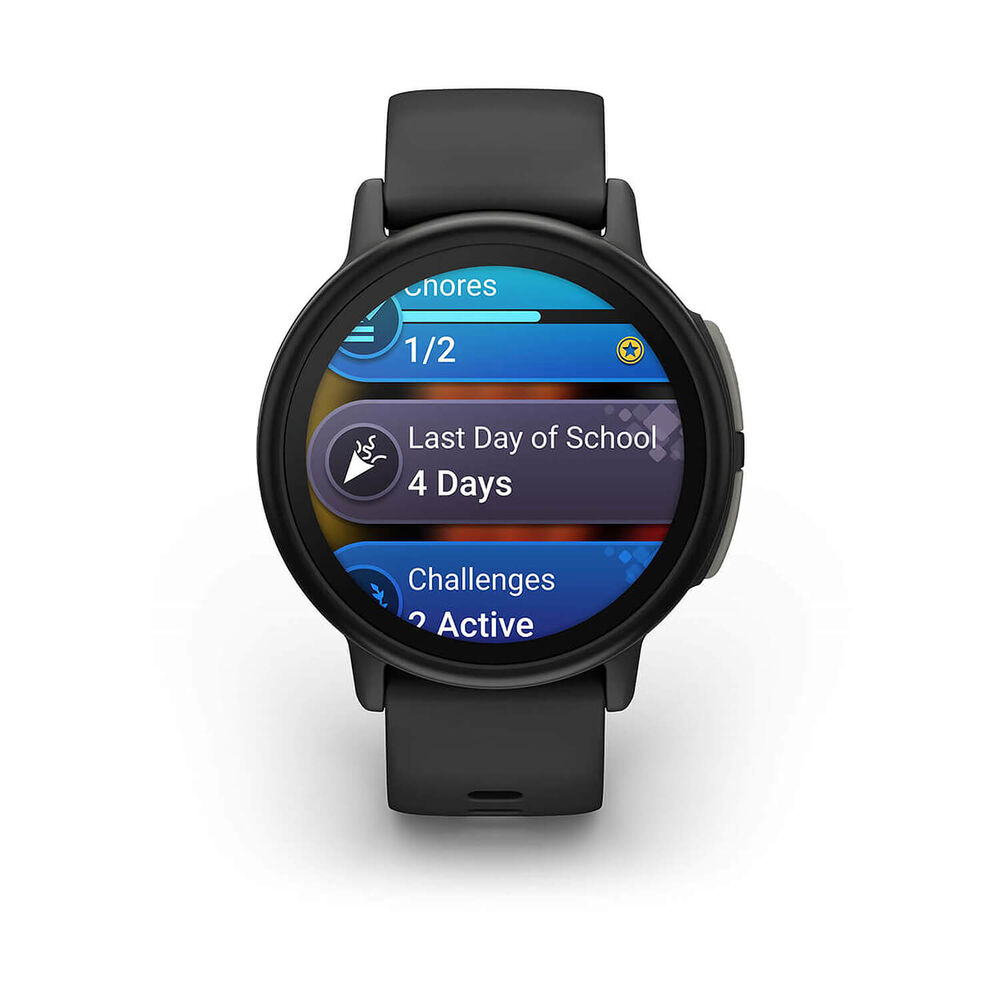 Garmin Bounce 2 43mm AMOLED Slate Grey Silicone Strap Watch