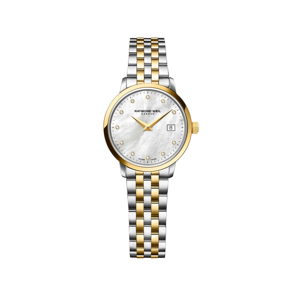 Raymond Weil Toccata Ladies Diamond Dot Stainless Steel Bracelet Watch