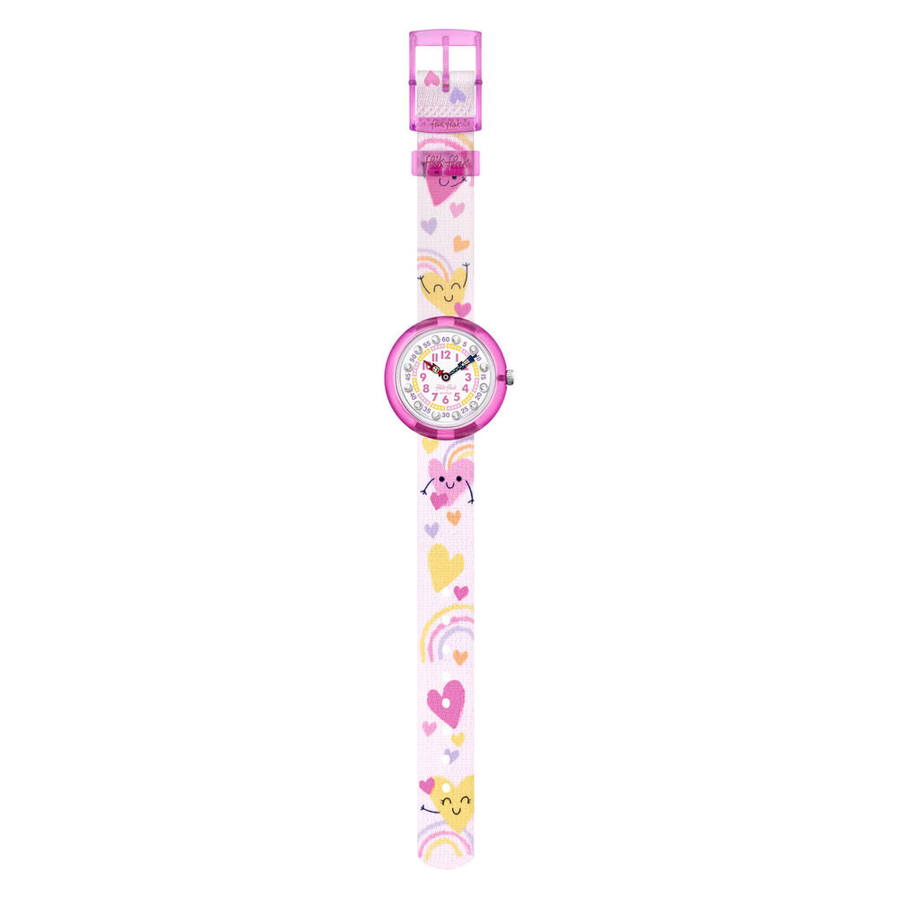 FLIK FLAK Bouncing Hearts 31.85mm Quartz Kids Watch
