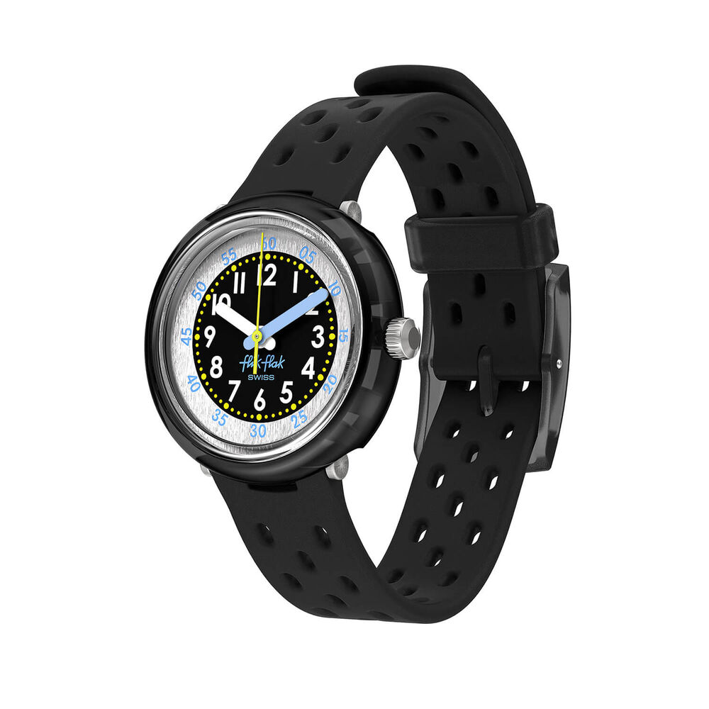 FLIK FLAK Fizz In Black 31.85mm Black Dial Quartz Kids Watch
