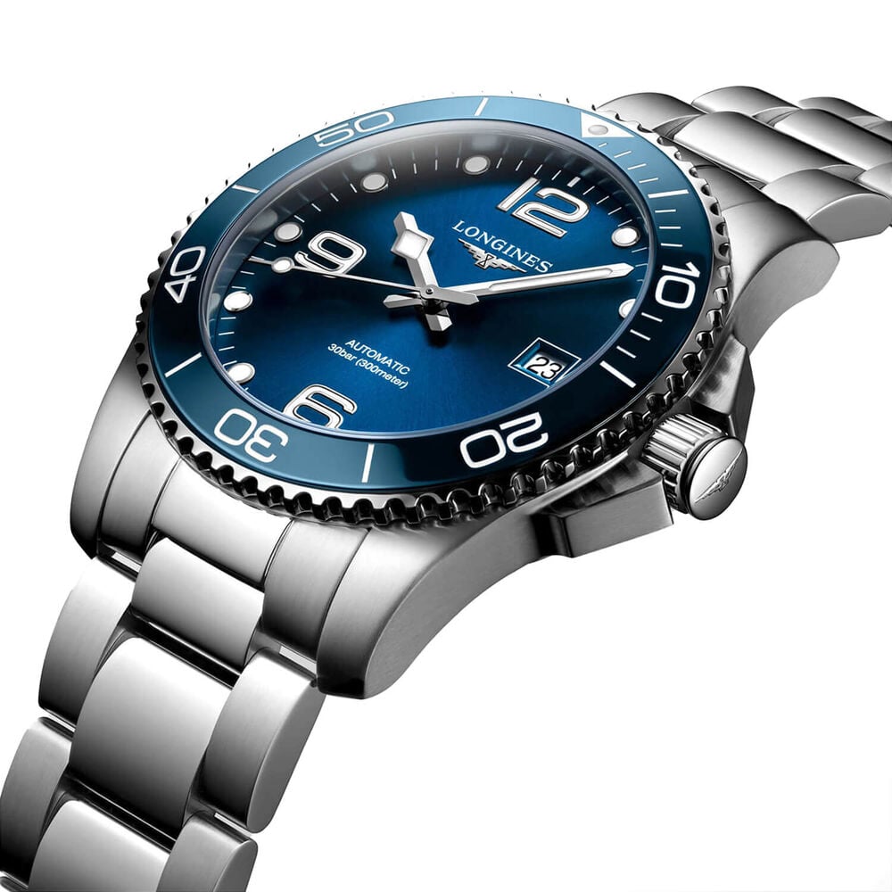 Longines HydroConquest 41mm Automatic Blue Dial Bracelet Watch