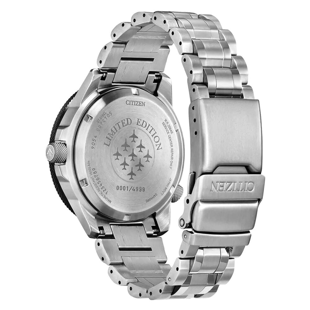 Citizen Promaster Red Arrows Limited Edition GMT 45mm Black Dial Steel Bracelet Watch