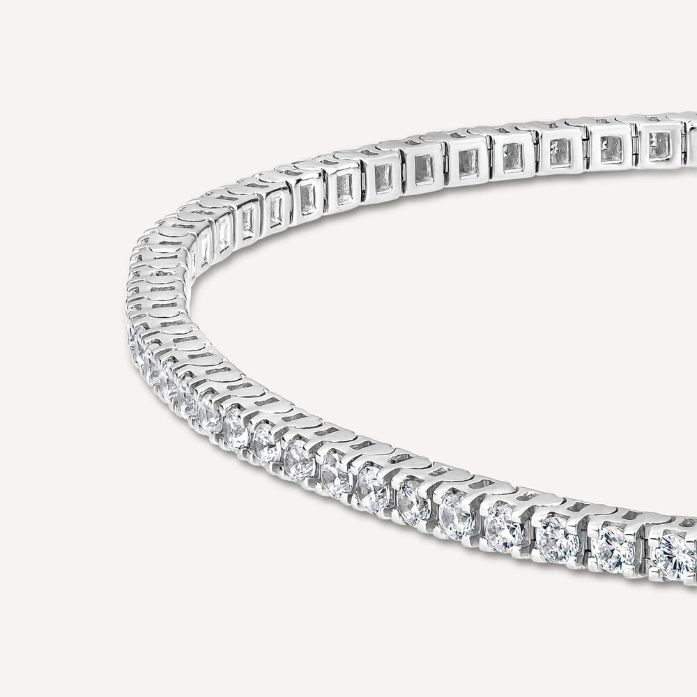 Platinum 2.00ct Diamond Tennis Bracelet