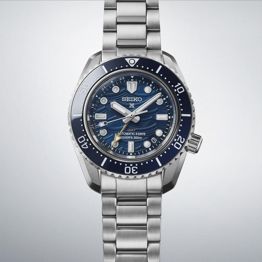 Seiko Prospex 1968 Heritage Diver&rsquo;s 60th Anniversary Edition 42mm Blue Dial Bracelet Watch
