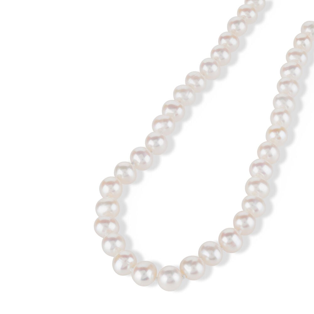 Sterling Silver Freshwater Pearl Necklet