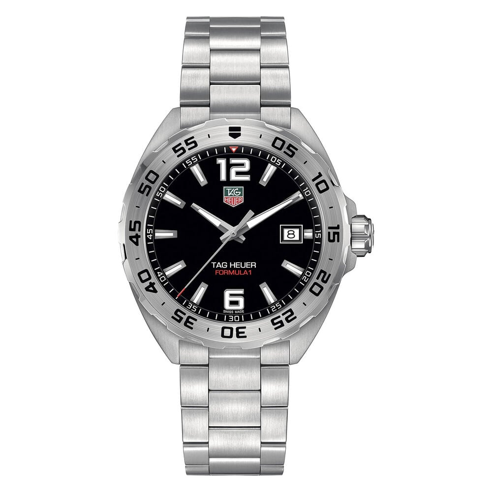 TAG Heuer Formula 1 Date 41mm Black Dial Stainless Steel Bracelet Watch